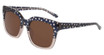 Draper James Eyeglasses DJ7065 NAVY POLKA/423