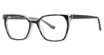 kensie Eyeglasses Melodic Charcoal Tortoise/CC