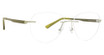 Totally Rimless Eyeglasses Ludo 384 OLIVE/OLV