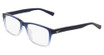 Nike Eyeglasses NIKE 1000C MIDNIGHT NAVY/CLEAR GRADIENT/416