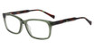 Lucky Brand Eyeglasses VLBD834 GREEN CRYSTAL + GREEN TEXTURE