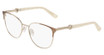 Anne Klein Eyeglasses AK5126 MOCHA GOLD/200