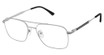 Superflex Eyeglasses SF-1189T SILVER BLACK/S105