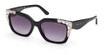 Guess? GM00027 shiny black / gradient smoke/01B
