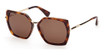 MaxMara Eyeglasses MM0136 dark havana / brown/52E