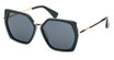 MaxMara Eyeglasses MM0136 shiny dark green / green/96N