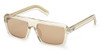 Adidas Originals Eyeglasses OR0133 shiny yellow / brown/39E