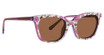 Vera Bradley Eyeglasses Lakin Sun Clip STRIPEY BUTTONS/SBU