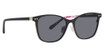 Vera Bradley Eyeglasses Kamryn Sun Clip BLACK/BLK