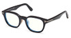 Tom Ford Eyeglasses FT6020-D-B shiny black/001