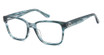 Juicy Couture Eyeglasses JU 270 TEAL/0ZI9