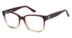 Juicy Couture Eyeglasses JU 270 RED ORANG/0T3L