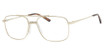 Adensco Eyeglasses AD 153 LGH GOLD L/03YG