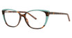 Parade Eyeglasses 1835 Teal/Tortoise