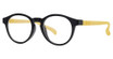 Global Optique Eyeglasses KP528 BLACK/YELLOW