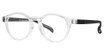 Global Optique Eyeglasses KP528 CLEAR/BLACK