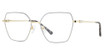 Global Optique Eyeglasses LP054 GRAY/GOLD
