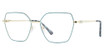 Global Optique Eyeglasses LP054 BLUE/GOLD