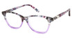 Nicole Miller Eyeglasses LAVAL PURPLE TORT/C03