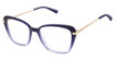 Jill Stuart Eyeglasses JS478 Purple Fade