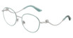 DOLCE & GABBANA Eyeglasses DG1365 SILVER/AZURE/1325