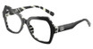 DOLCE & GABBANA Eyeglasses DG3429 BLACK ON ZEBRA/3372
