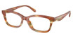 COACH Eyeglasses HC6275U STRIATED BARK / MOSS/5898