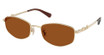 COACH Eyeglasses HC7185 CBZ86 SHINY LIGHT GOLD/900573