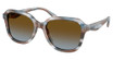 COACH Eyeglasses HC8437U CBY87 STRIATED MAPLE / BLUEBER/589913