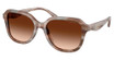 COACH Eyeglasses HC8437U CBY87 STRIATED REDWOOD / MAPLE/590174