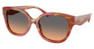 COACH Eyeglasses HC8438U CBY94 STRIATED CHESTNUT/590018