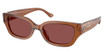 COACH HC8439U CBZ52 TRANSPARENT BROWN/581175
