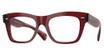 OLIVER PEOPLES Eyeglasses OV5542U MS. OLIVER-R DEEP BURGUNDY/1673