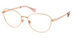 Ralph Eyeglasses RA6063 SHINY RODEGOLD/9427