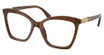 SWAROVSKI Eyeglasses SK2053F TRANSPARENT BROWN/1084