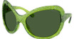 SWAROVSKI Eyeglasses SK6052 TRANSPARENT GREEN/108971