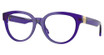 Versace Eyeglasses VE3384 TRANSPARENT DARK VIOLET/5545