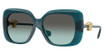 Versace Eyeglasses VE4499U TRANSPARENT BLUE/55402A
