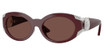 Versace Eyeglasses VE4503U DARK RED/55348D