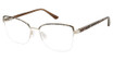 Isaac Mizrahi New York Eyeglasses IM 30105 Brown/BR