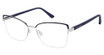 Isaac Mizrahi New York Eyeglasses IM 30105 Blue/BL