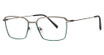 Konishi Eyeglasses KONISHI KS1707 Light Grey/ Dark Teal/C4