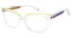 BETSEY JOHNSON Eyeglasses FEELING IT Clear/CLR