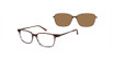 REVOLUTION Eyeglasses PERRY Brown/BRN