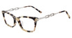 Jones New York Eyeglasses VJOP256 TAN HAVANA