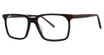 Jhane Barnes Eyeglasses Contrapositive Black/BK