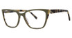 Vera Wang Eyeglasses V737 Olive Tortoise/OL