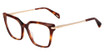 Police Eyeglasses VPLT04M SHINY DARK HAVANA