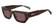 Just Cavalli Eyeglasses SJC170 SHINY BROWN TOP/HAVANA