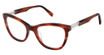Elizabeth Arden Eyeglasses Elizabeth Arden 1297 Amber Tortoise